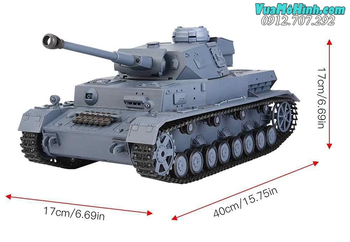 xe tăng mô hình điều khiển từ xa tank heng long panzer iv 4 f2 3859 3859-1