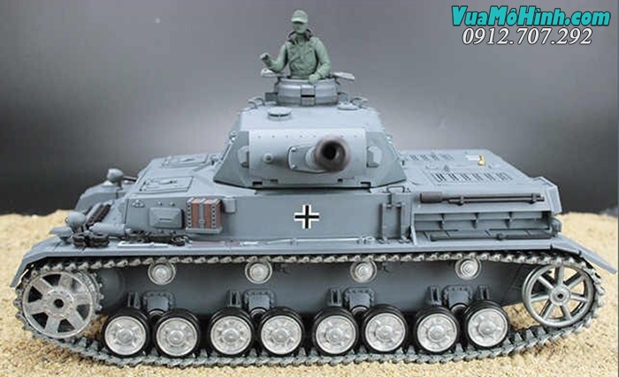 xe tăng mô hình điều khiển tank heng long panzer iv 4 f2 3859 3859-1 pro xích sắt kim loại