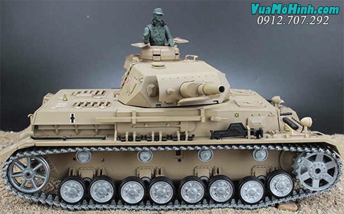 xe tăng mô hình điều khiển tank heng long panzer iv 4 f2 3859 3859-1 pro xích sắt kim loại