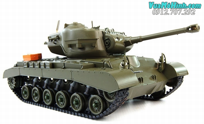 xe tăng mô hình điều khiển từ xa tank nhả khói m26 snow leopard 3838 3838-1