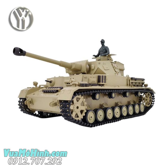 Cool Bank 3859-1 Panzer IV F2 1/16 RC Tank mô hình xe tăng Đức