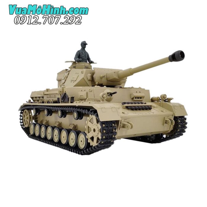 Cool Bank 3859-1 Panzer IV F2 1/16 RC Tank mô hình xe tăng Đức