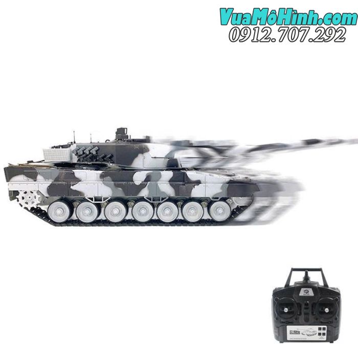 Xe tăng điều khiển từ xa Coolbank 3889-1 Leopard 2A6 tỷ lệ 1/16
