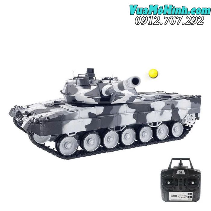 Xe tăng điều khiển từ xa Coolbank 3889-1 Leopard 2A6 tỷ lệ 1/16