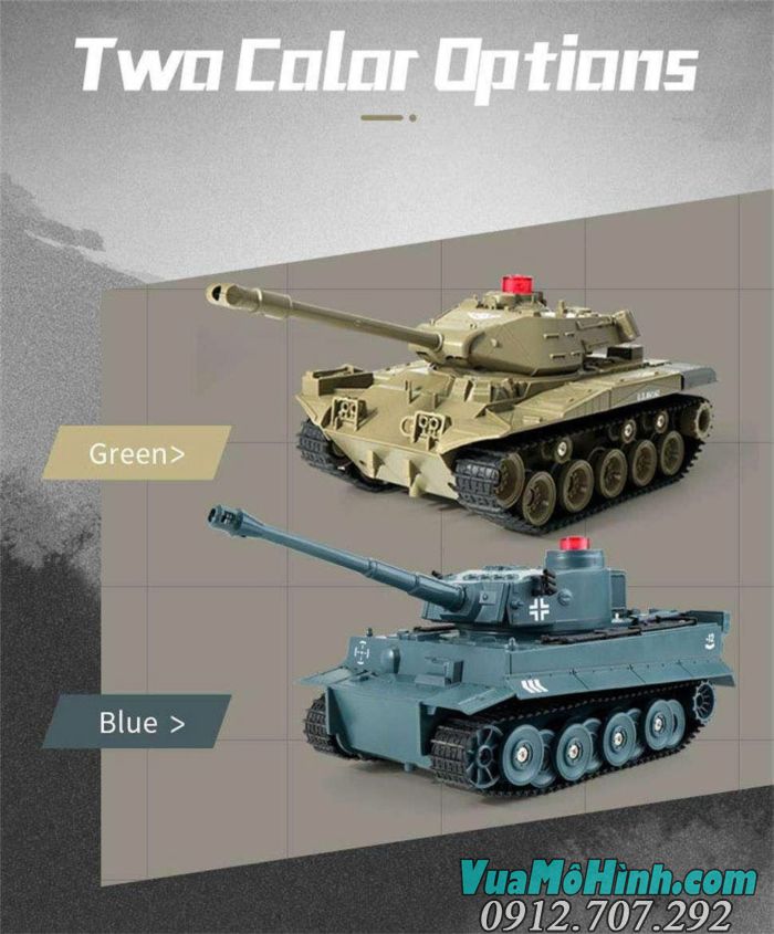 Xe tăng điều khiển từ xa JJRC Q85 1/30 mô phỏng M41A3 Walker Bulldog