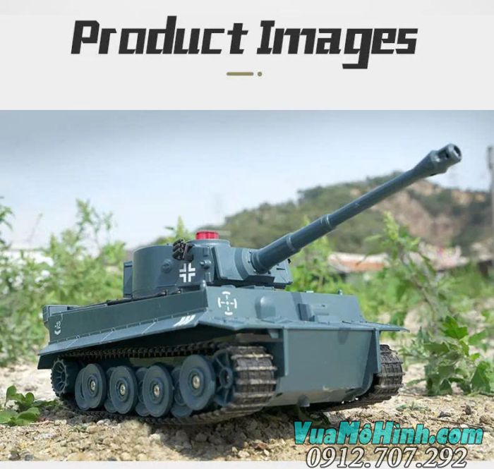 Xe tăng điều khiển từ xa JJRC Q85 1/30 mô phỏng M41A3 Walker Bulldog