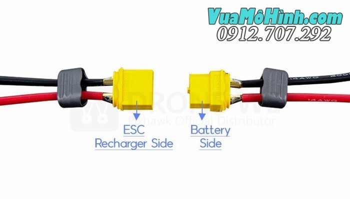 XT60H XT60 giắc cắm jack cắm nguồn pin lipo