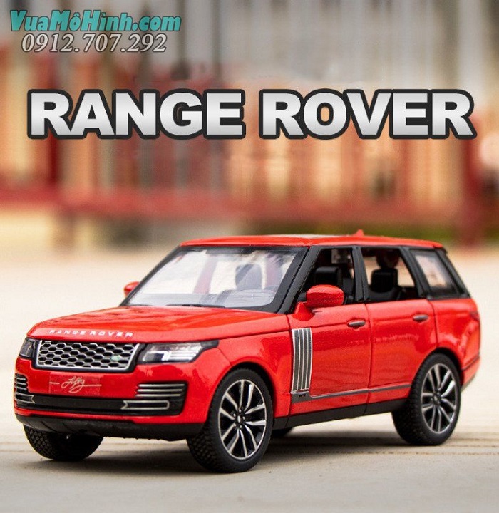 Mô hình xe ô tô Land Rover Range Rover 50th tỉ lệ 1/32 vỏ kim loại (bản đặc biệt) 