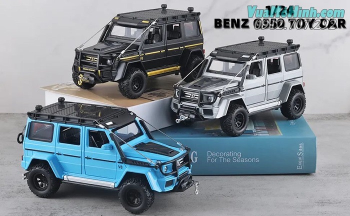 Mô hình xe Mercedes Benz G550 tỉ lệ 1/24