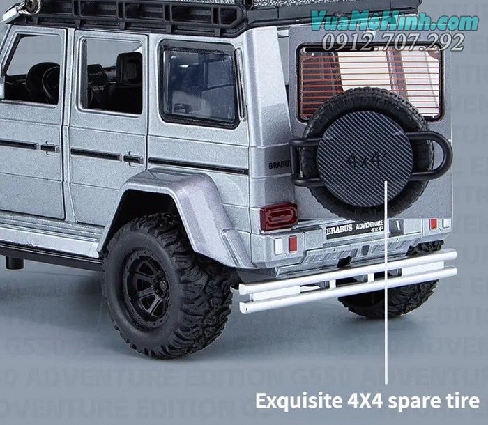 Mô hình xe Mercedes Benz G550 tỉ lệ 1/24