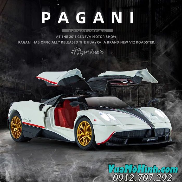 Mô hình xe Pagani Huayra Dinastia tỉ lệ 1/24 hãng Chezhi