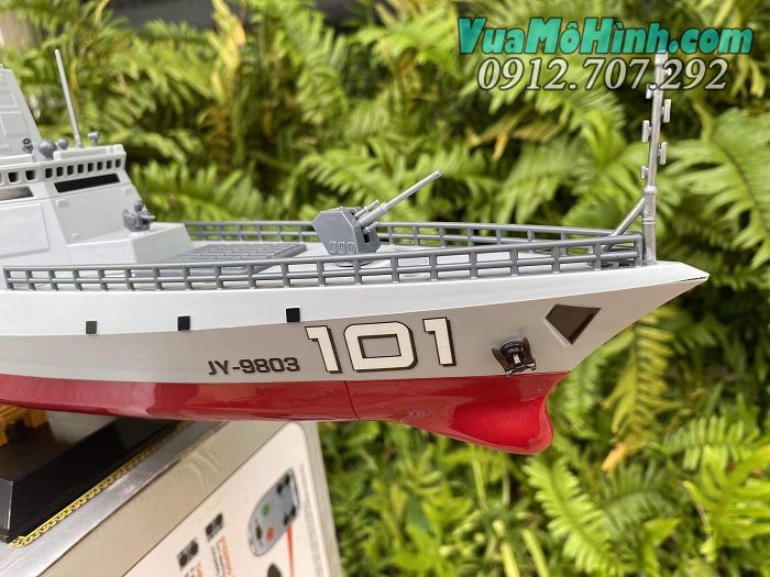 Tàu chiến quân sự điều khiển từ xa JY-9803 WARSHIP SERIES hãng JJRC tàu thuỷ, cano, thuyền, tàu khu trục, tàu sân bay