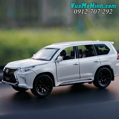 Xe mô hình Lexus LX570 tỷ lệ 124 xe mở hết cửa  Blue Mô Hình