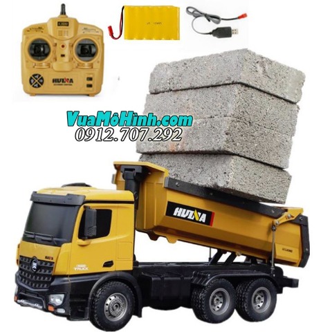 Mô hình xe ô tô tải ben điều khiển từ xa Speed Truck có tiếng động cơ Mô Hình Xe Ô Tô Tải Ben Điều Khiển Từ Xa Speed Truck Có Tiếng Động Cơ