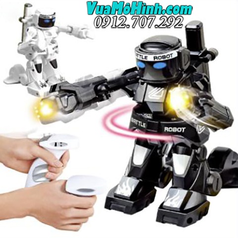 Rô bốt đấm bốc điều khiển từ xa - Mô hình robot đồ chơi đánh nhau