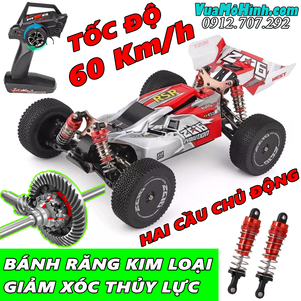 Buggy Driver - Xe Đua Địa Hình Tốc Độ Cao Điều Khiển Từ Xa 60Km/H 4Wd