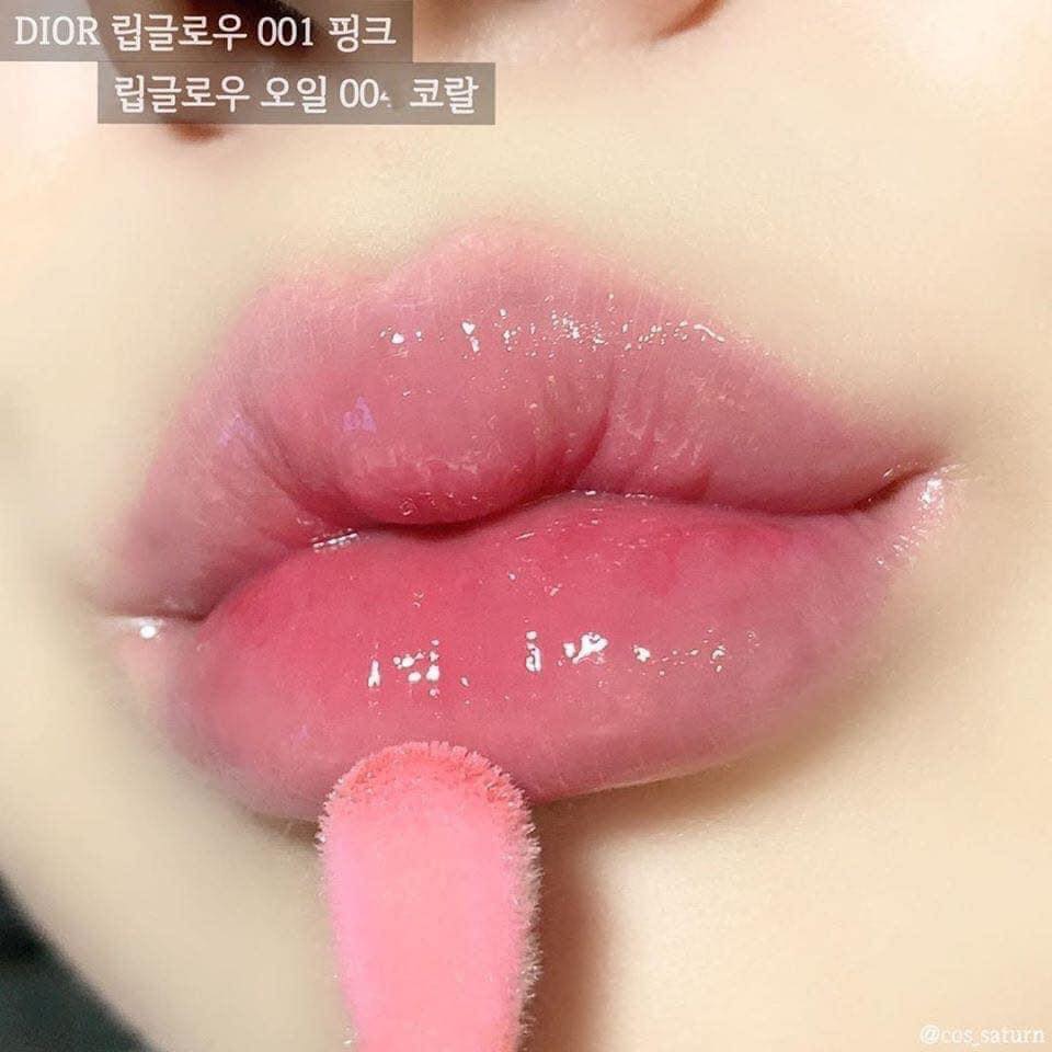 So sánh son dưỡng Dior Lip Glow Oil và Dior Collagen Addict Lip Maximizer