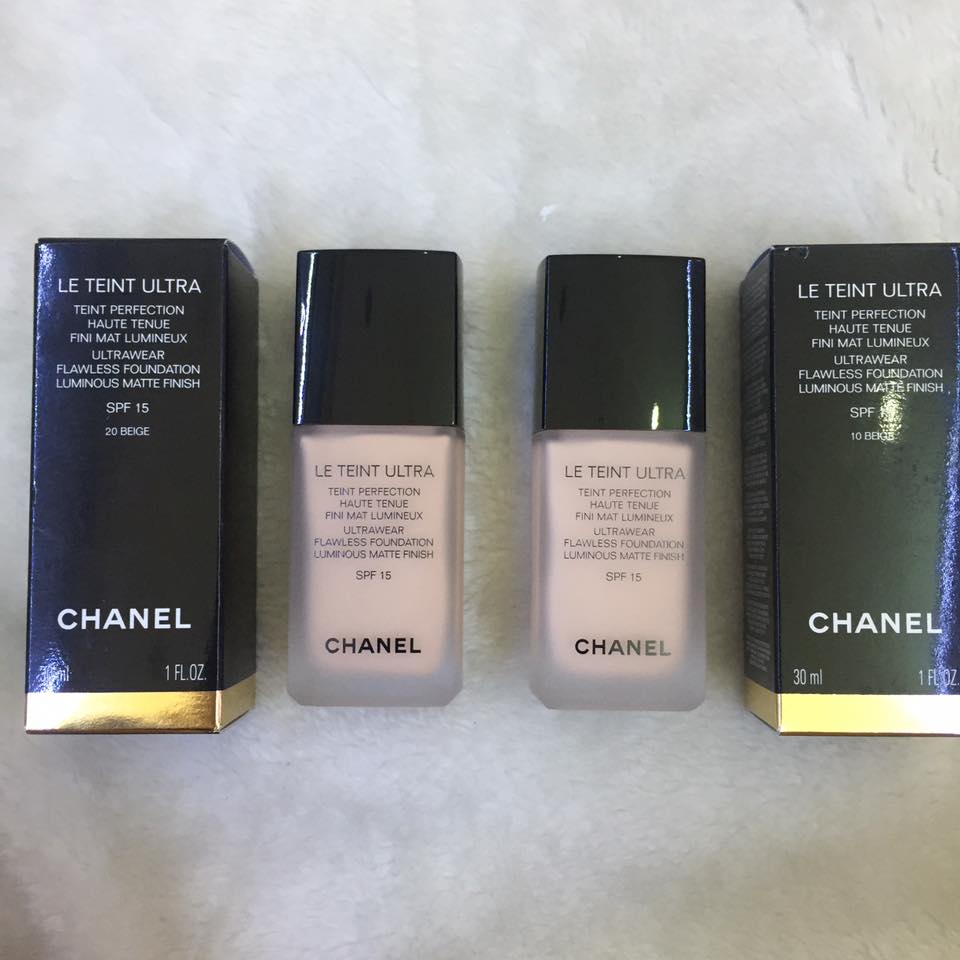 Face off 3 Chanel Ultra Le Teint Foundation