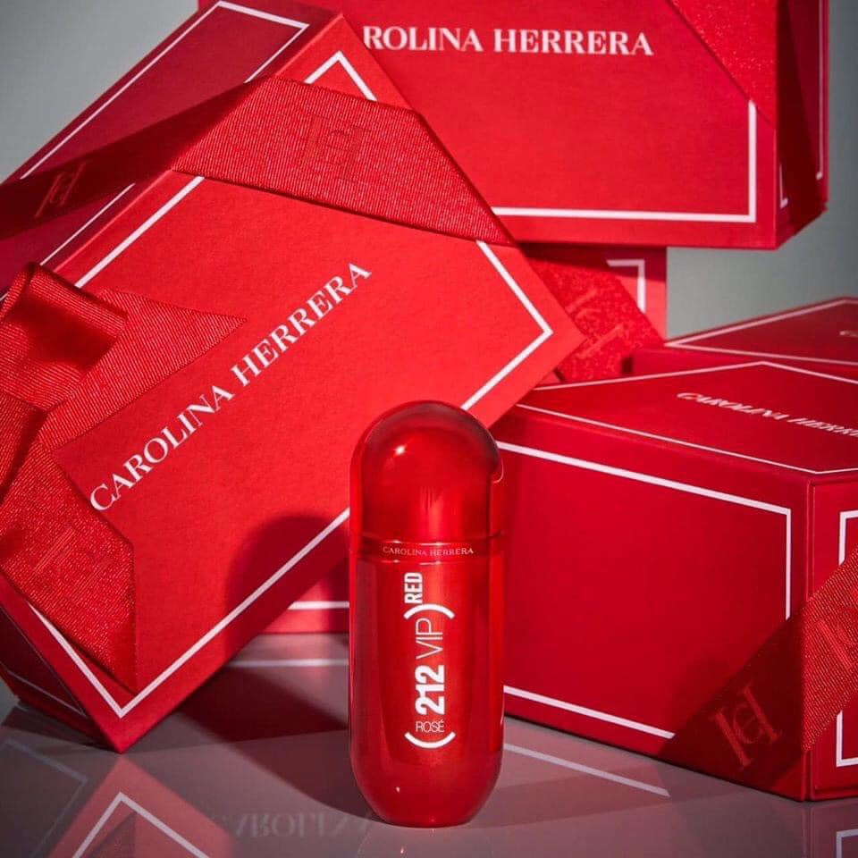 Carolina Herrera 212 Vip Red Rose This Product Saves Lives Limited