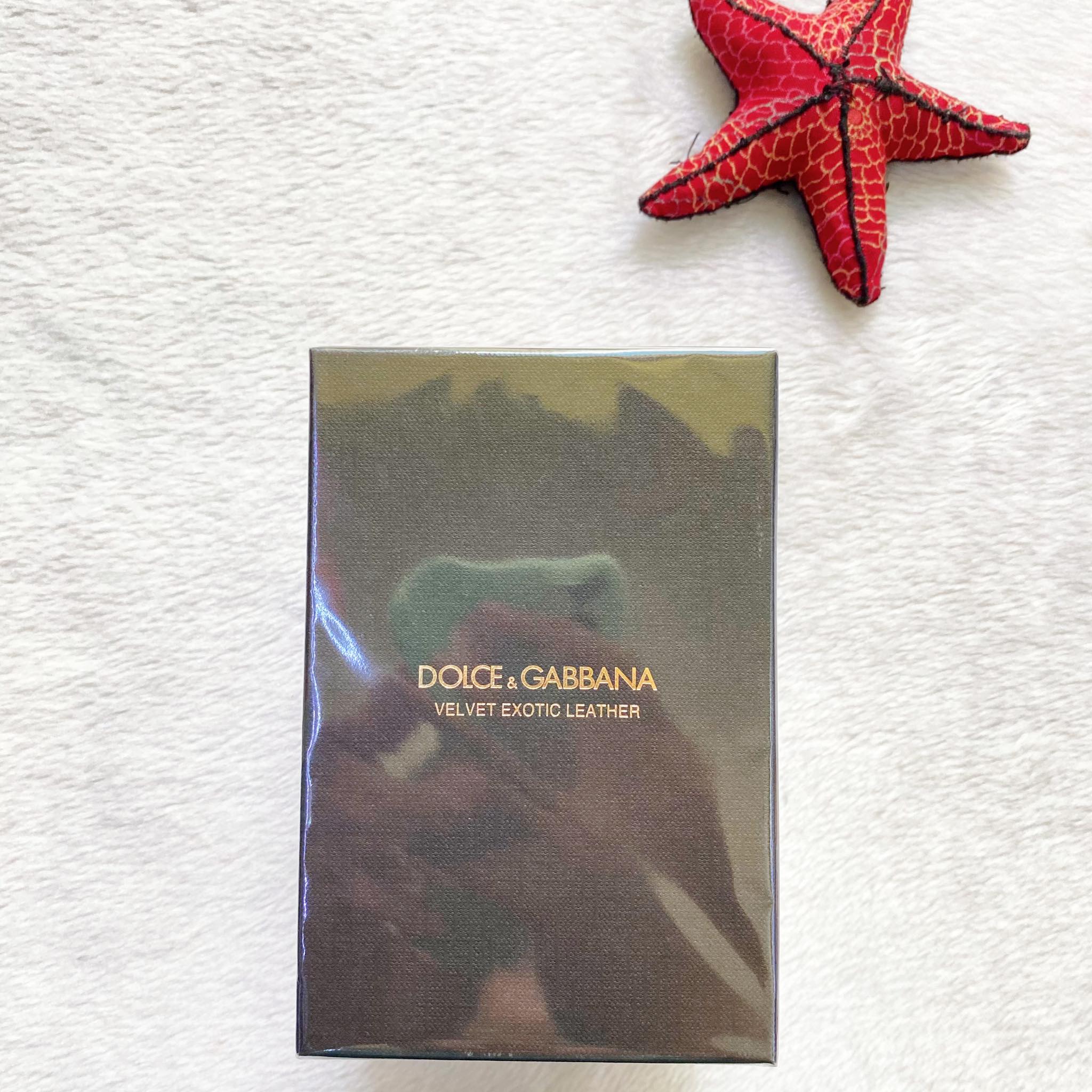 Dolce&Gabbana Velvet Exotic Leather Dolce&Gabbana Velvet Exotic Leather