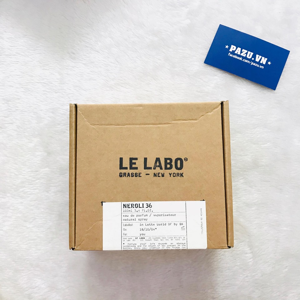 Le Labo Neroli 36 - Pazu.vn Le Labo Neroli 36 - Pazu.Vn