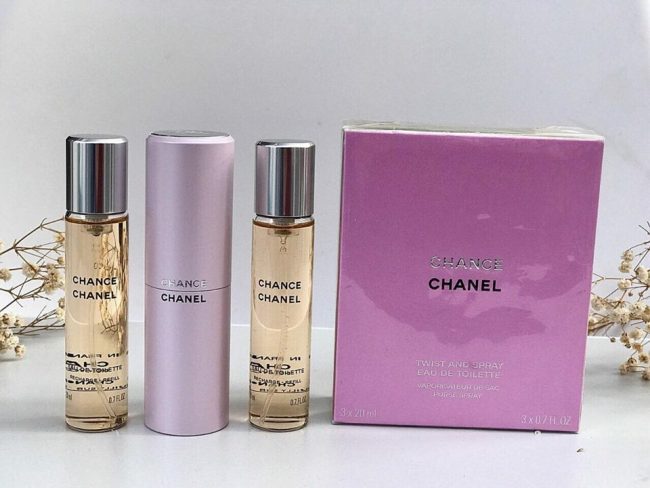 Set Nước Hoa Nữ Chanel Chance EDT 3x20ml