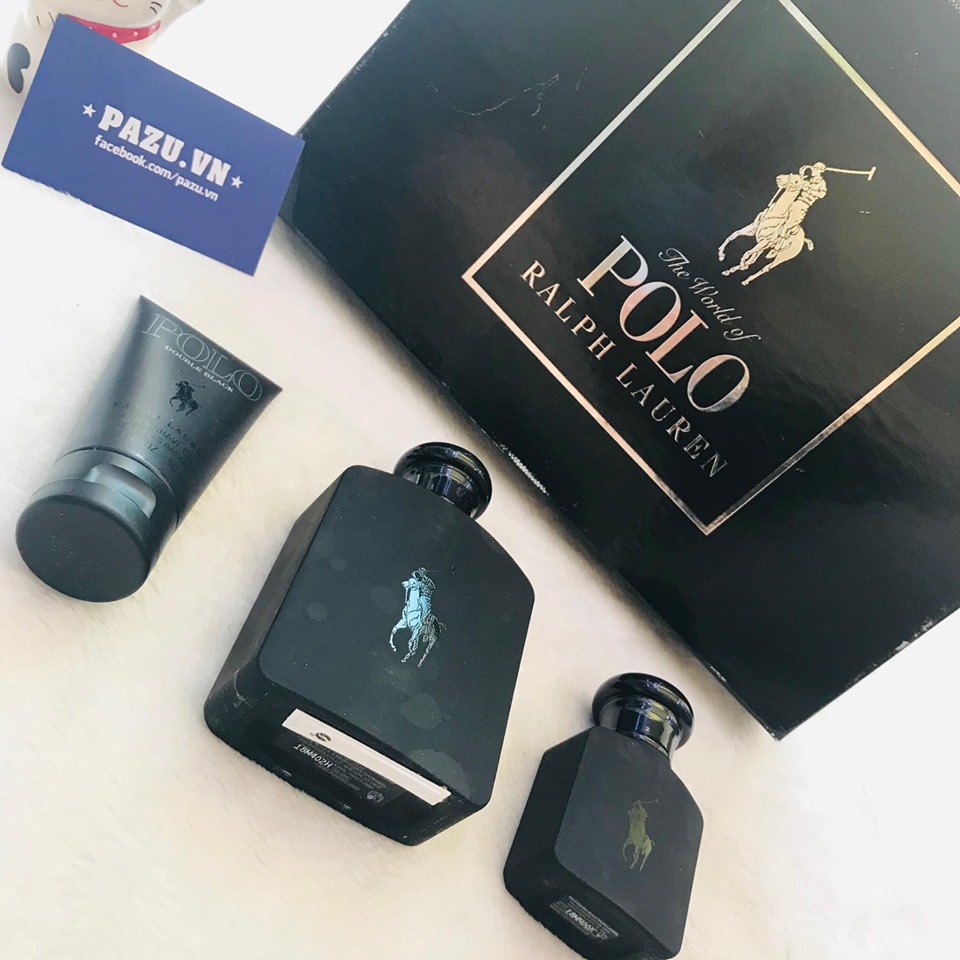 Set Polo Ralph Lauren Double Black 