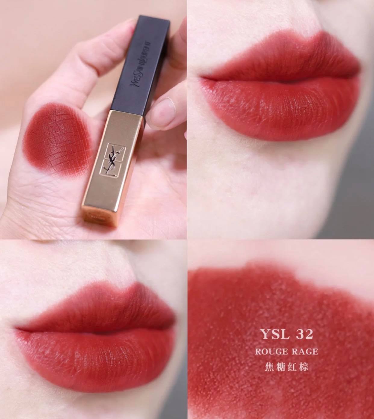 Son YSL The Slim 32 Rouge Rage - Pazu.vn
