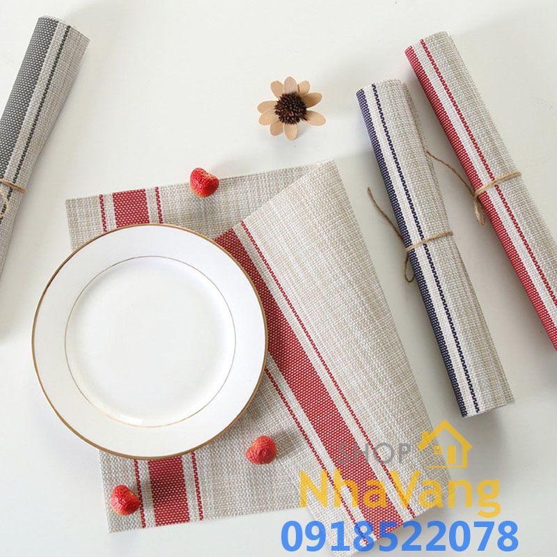 Tấm Lót Bàn Ăn Trang Trí Nội Thất Placemats NV480