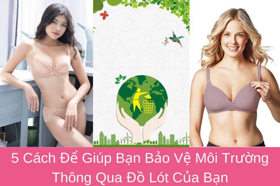 5 Cách Để Giúp Bạn Bảo Vệ Môi Trường Thông Qua Đồ Lót Của Bạn