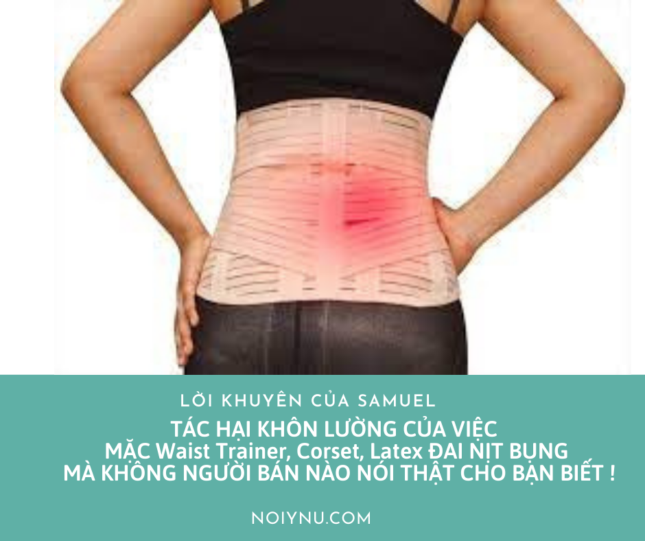 Tác hại khôn lường của đai nịt bụng