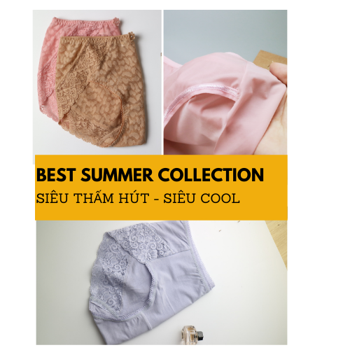 【SILKY】Samuel Quần lót nữ Đài Loan thun lạnh cao cấp ( màu nho )