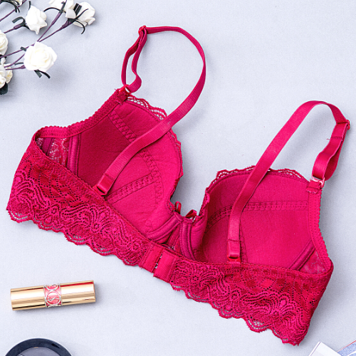 Áo ngực EDA Đài Loan Mút Mỏng 1/2 Ngực 2 Móc Cài 9066