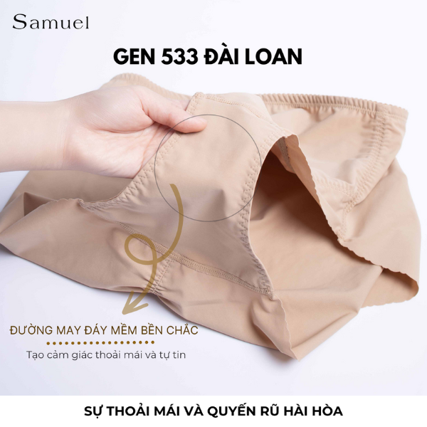 Quần Gen Su Đài Loan 533 Lưng Cao Ngang Rốn Ôm bụng dưới rốn săn mông định hình body