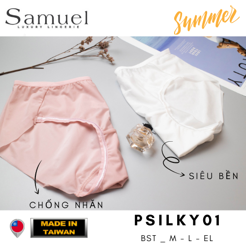 【SILKY】Samuel Quần lót nữ Đài Loan thun lạnh cao cấp ( màu nho )