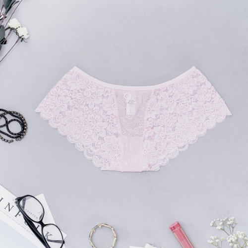 Quần lót nữ Đài Loan Samuel Trape ren cao cấp màu Hồng Nhạt