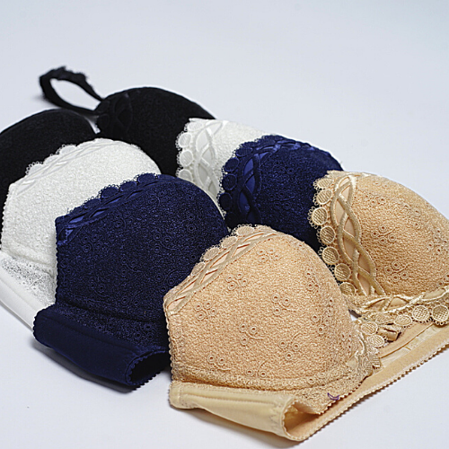 【Alma】Samuel Áo ngực Đài Loan Cài Trước Mút Mỏng Nguyên Ngực ( Da )