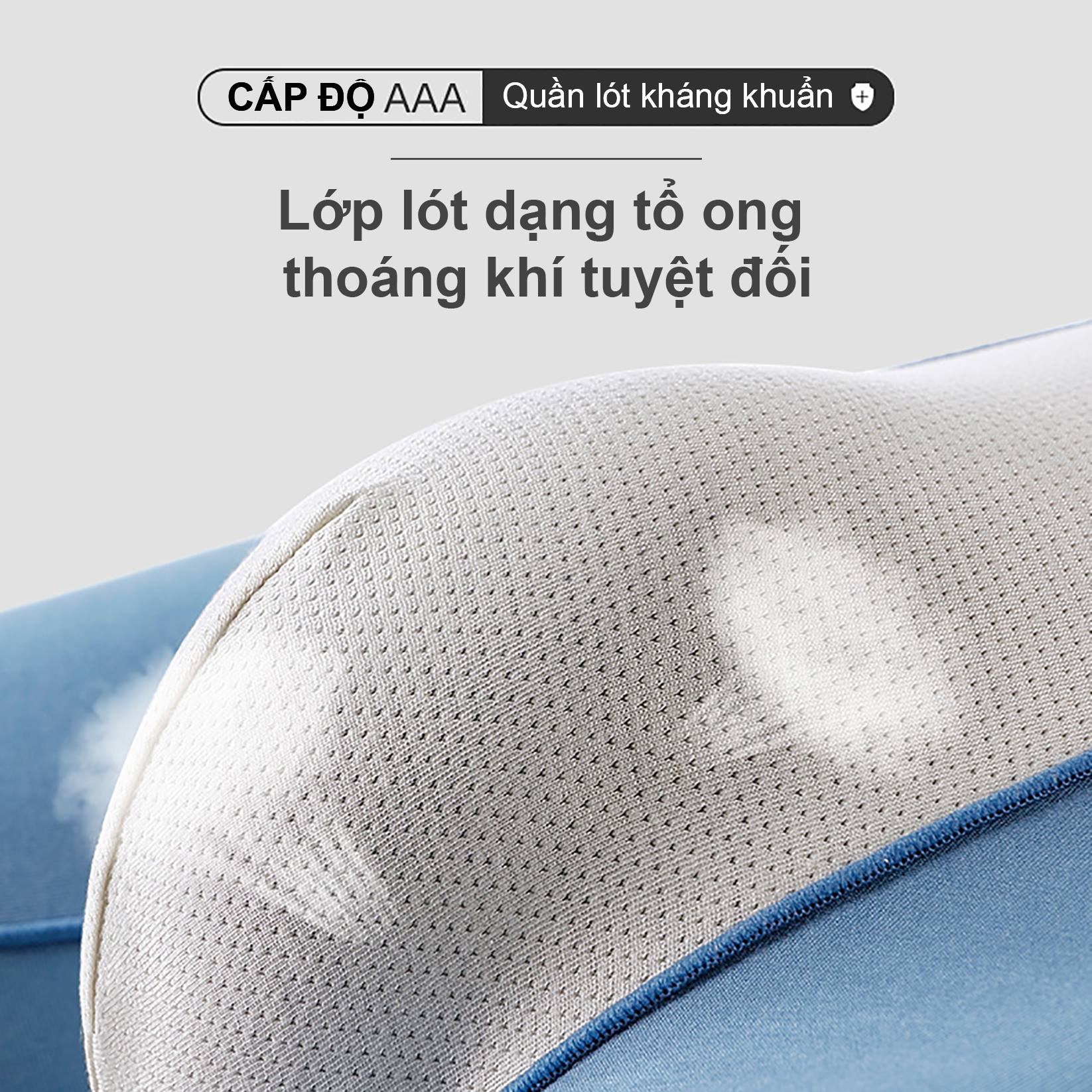 Quần Lót Nam Tencel Màu Xanh Đậm