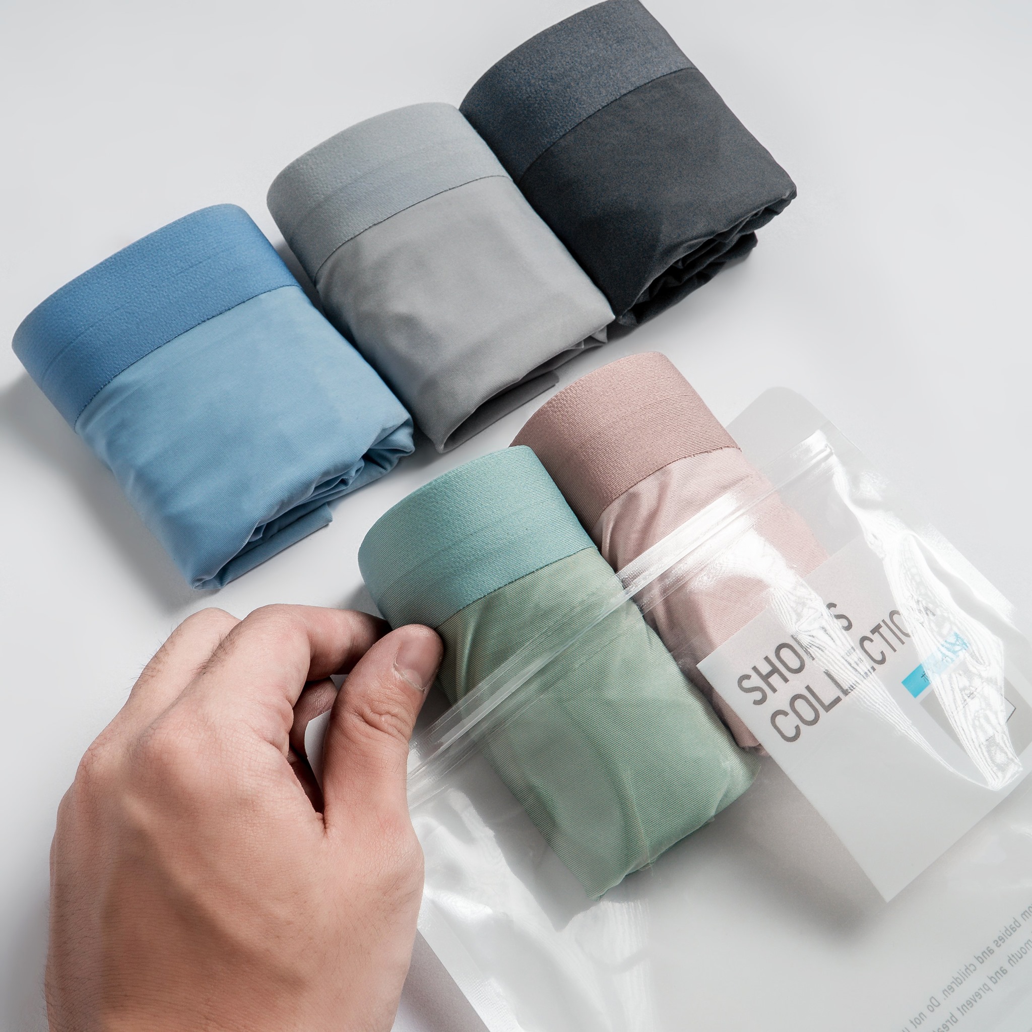 Quần Lót Nam Tencel Màu Đỏ