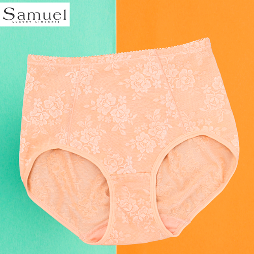 【Penta】Samuel Quần Gen Ôm Bụng họa tiết hoa hồng siêu co giãn, giúp thon bụng ( Màu Da )
