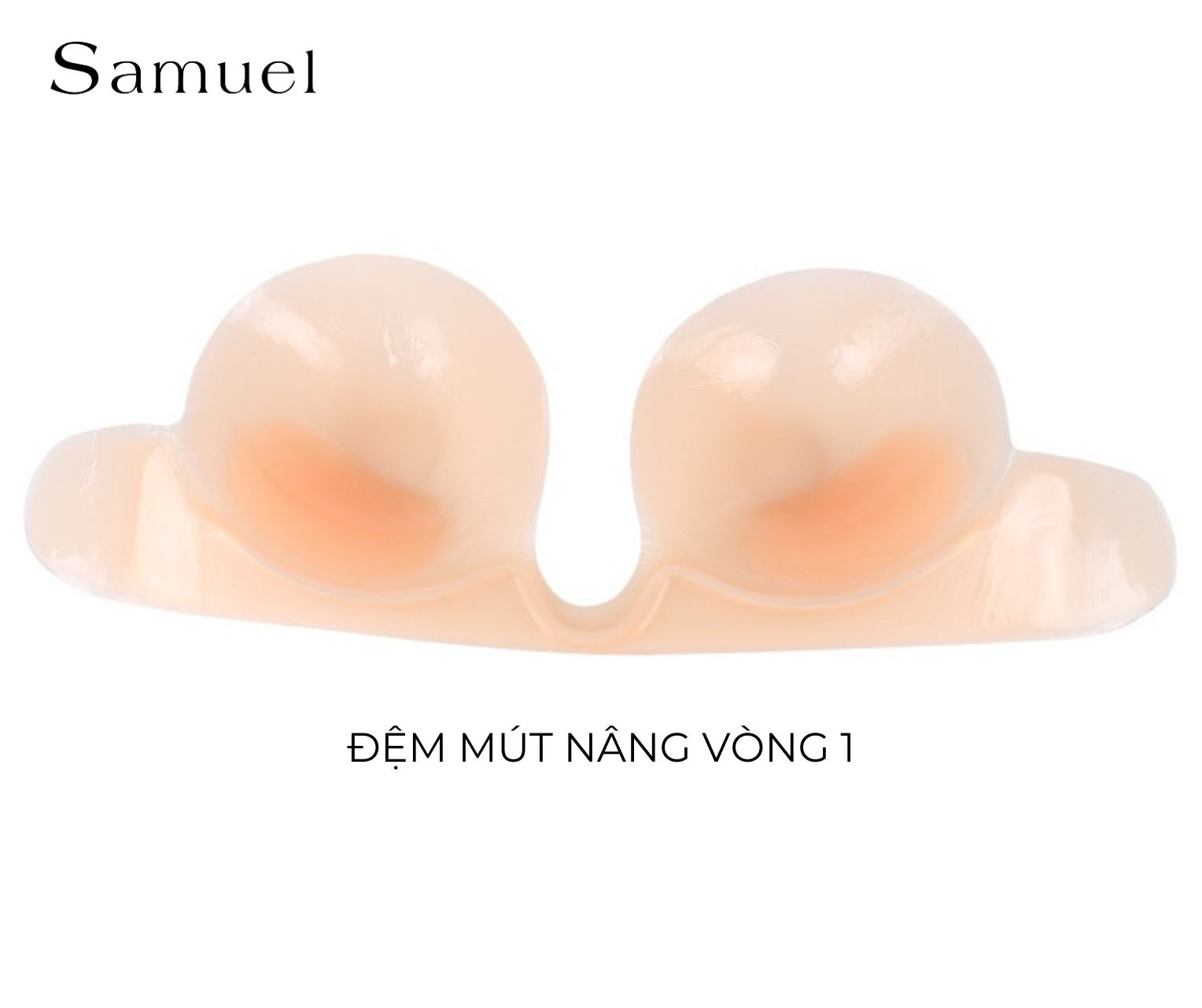 Miếng dán ngực có gọng, có đệm mút nâng đỡ vòng 1