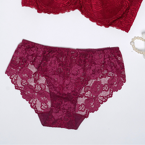 【Lula】Samuel Quần lót ren cao cấp (Màu Nho )