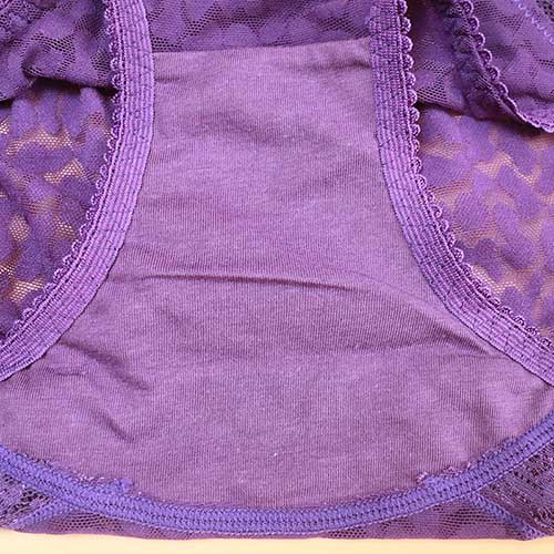 【SUKA】Samuel Quần lót nữ Đài Loan Ren thêu cao cấp [ Màu Tím ]