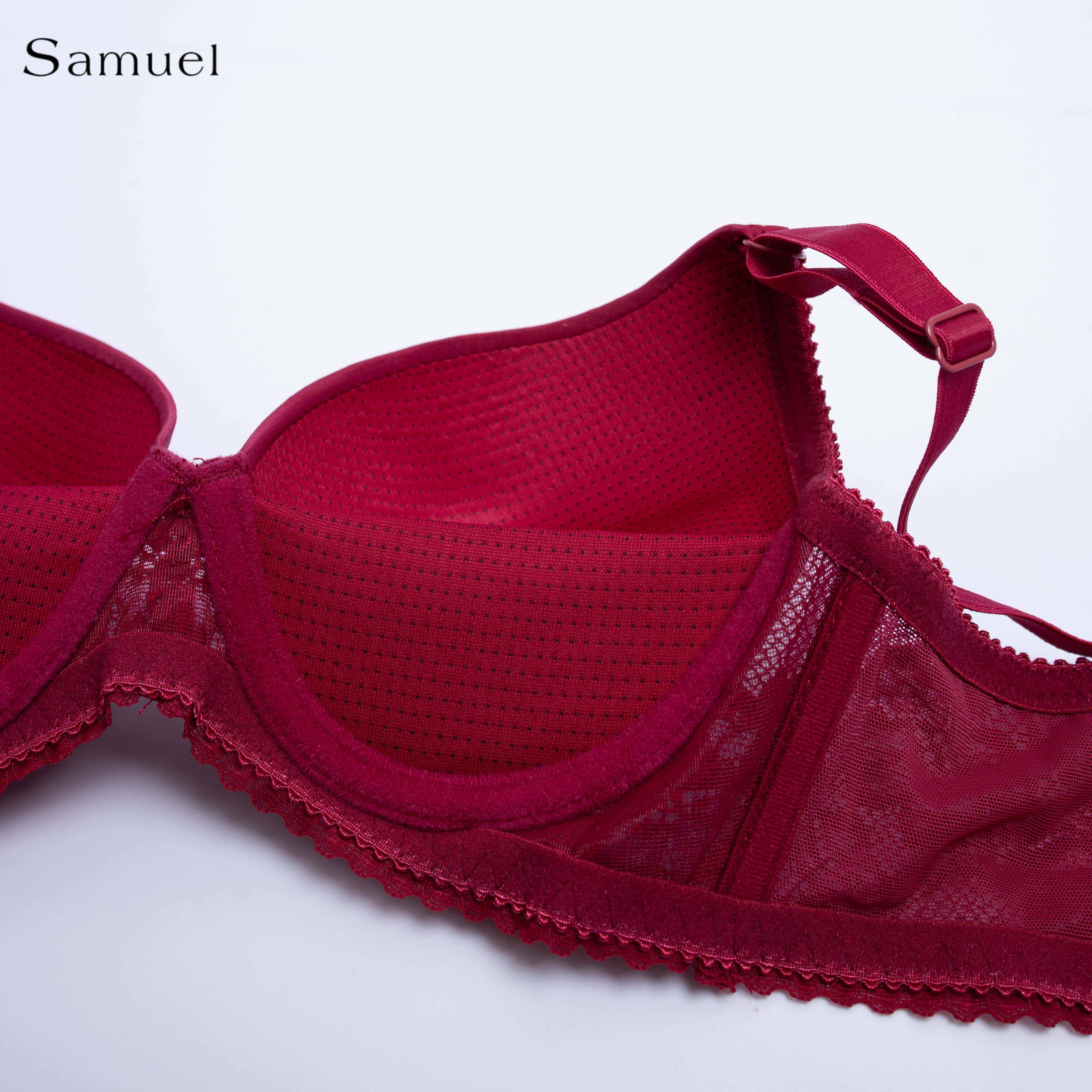 【 Kara 】Áo Ngực Đài Loan Cao Cấp Mút NanoBon ( Màu Đỏ)