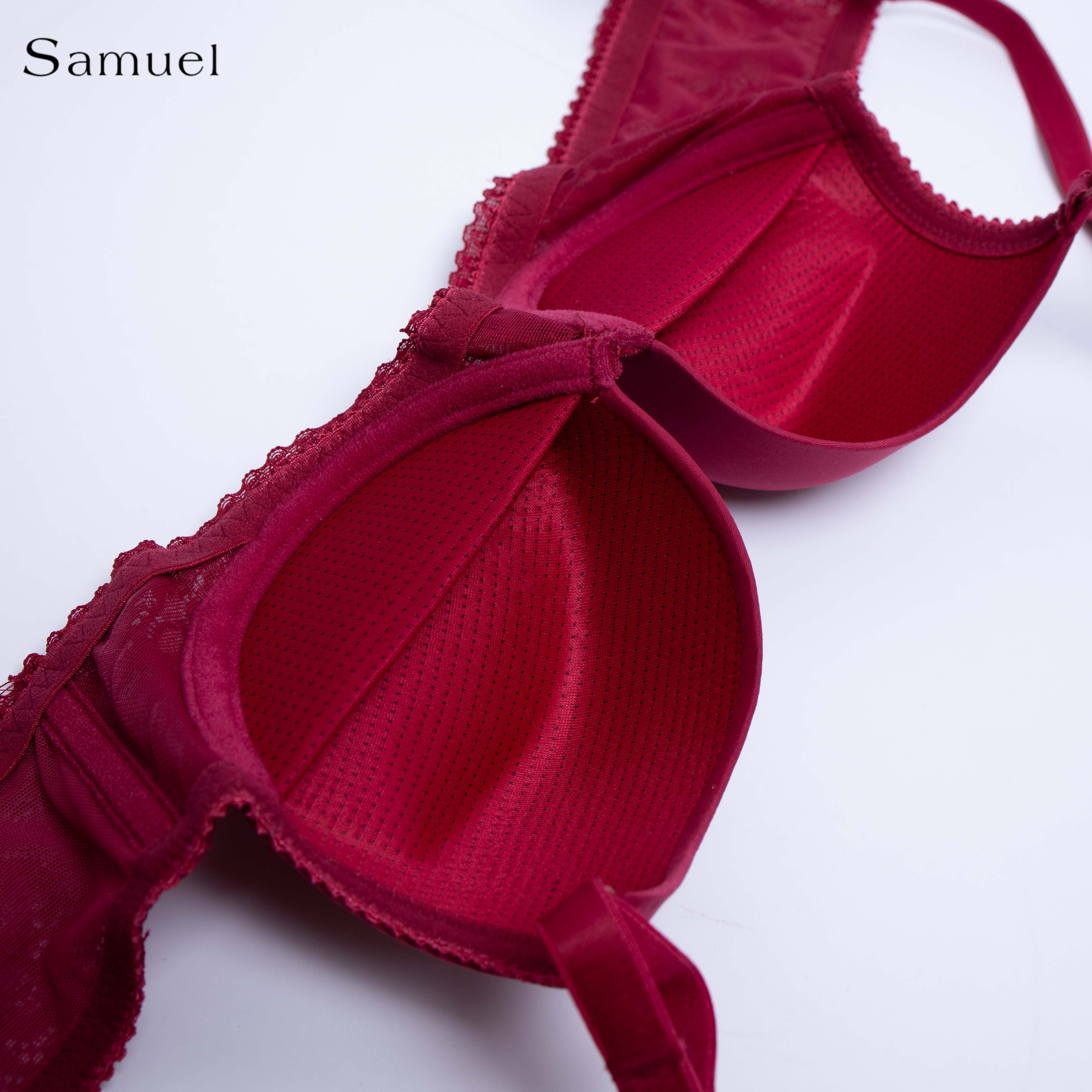 【 Kara 】Áo Ngực Đài Loan Cao Cấp Mút NanoBon ( Màu Đỏ)