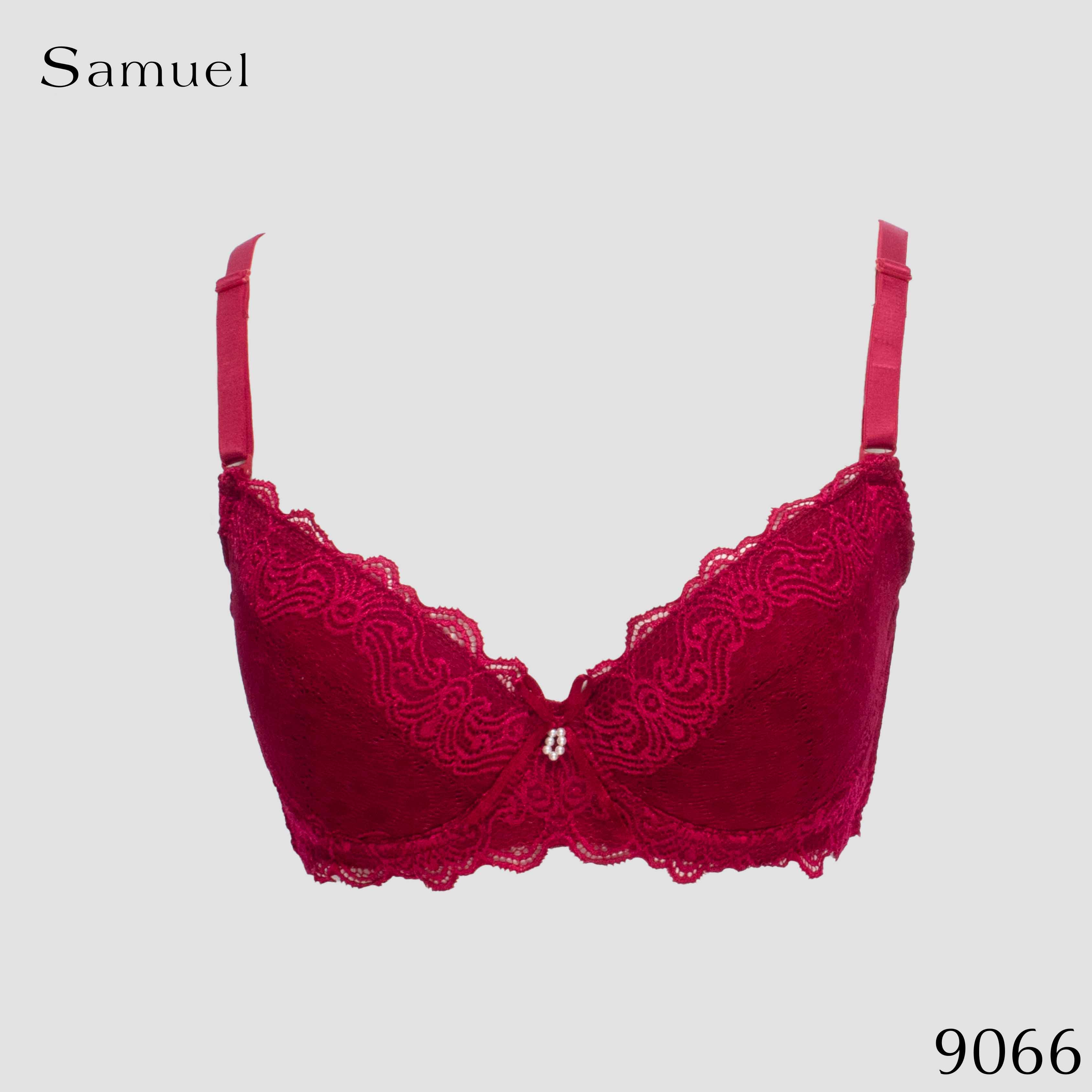 Áo ngực EDA Đài Loan Mút Mỏng 1/2 Ngực 2 Móc Cài 9066