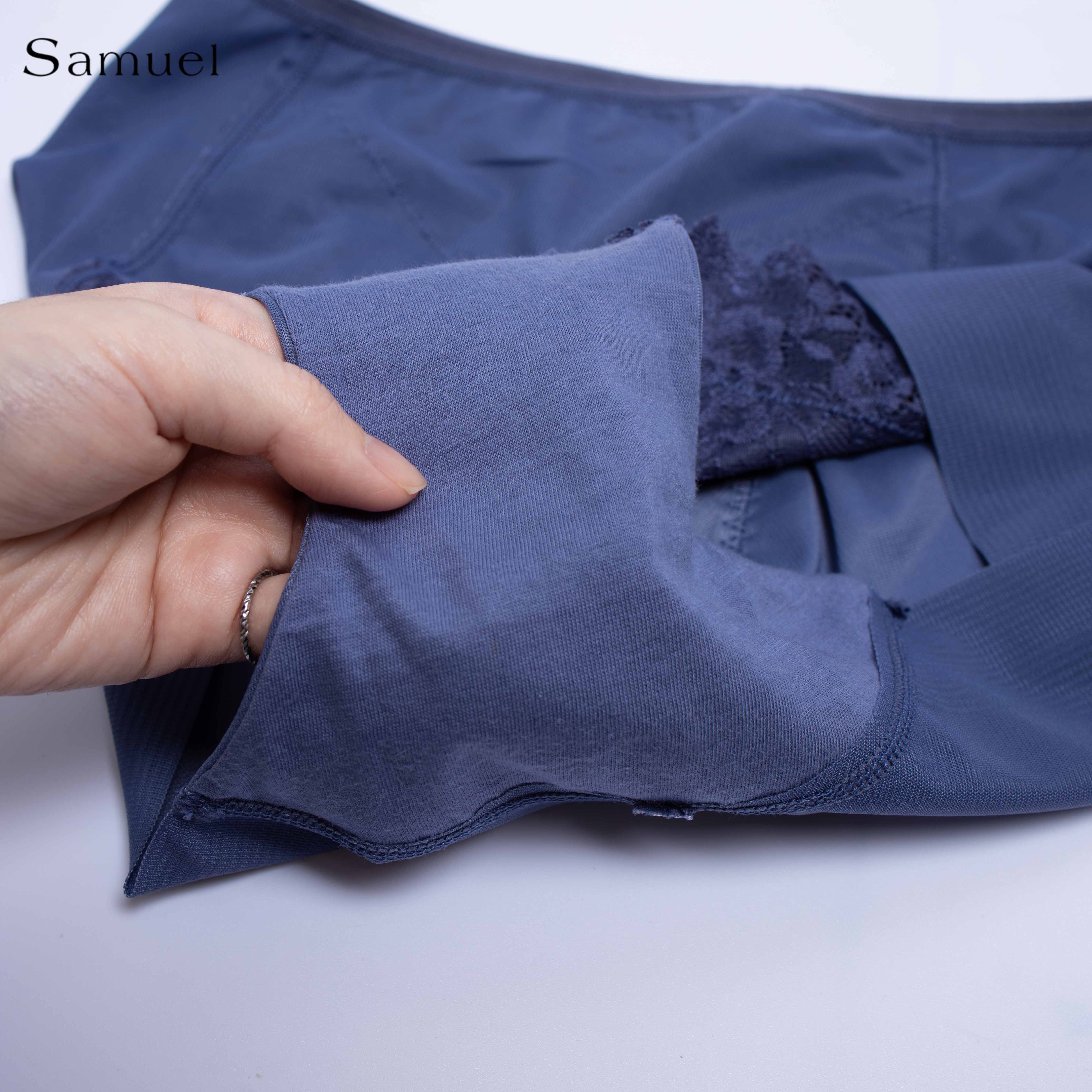 Samuel Jisoo - Quần Lót Đài Loan Cao Cấp Lưng Cao Phối Ren