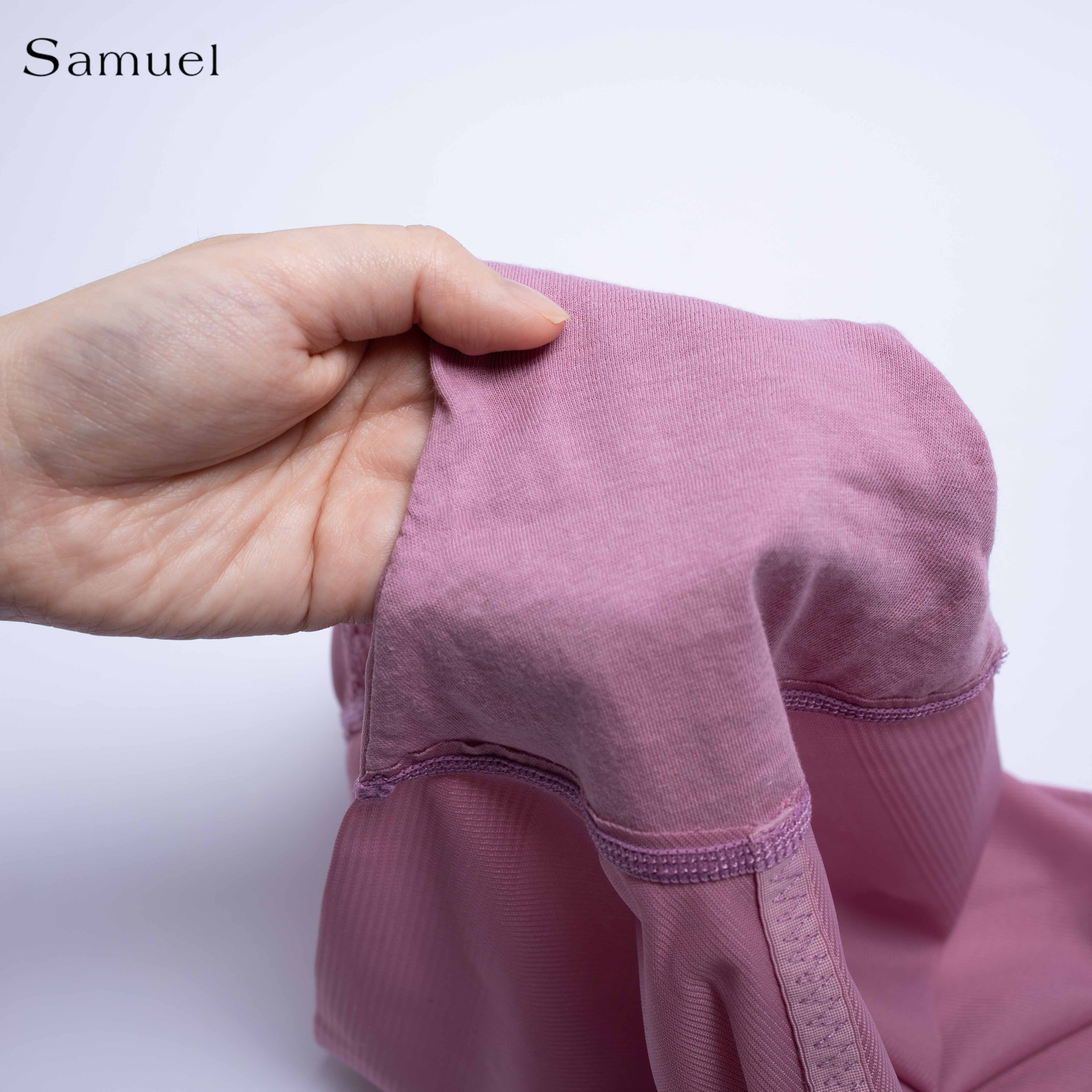 Samuel Jisoo - Quần Lót Đài Loan Cao Cấp Lưng Cao Phối Ren