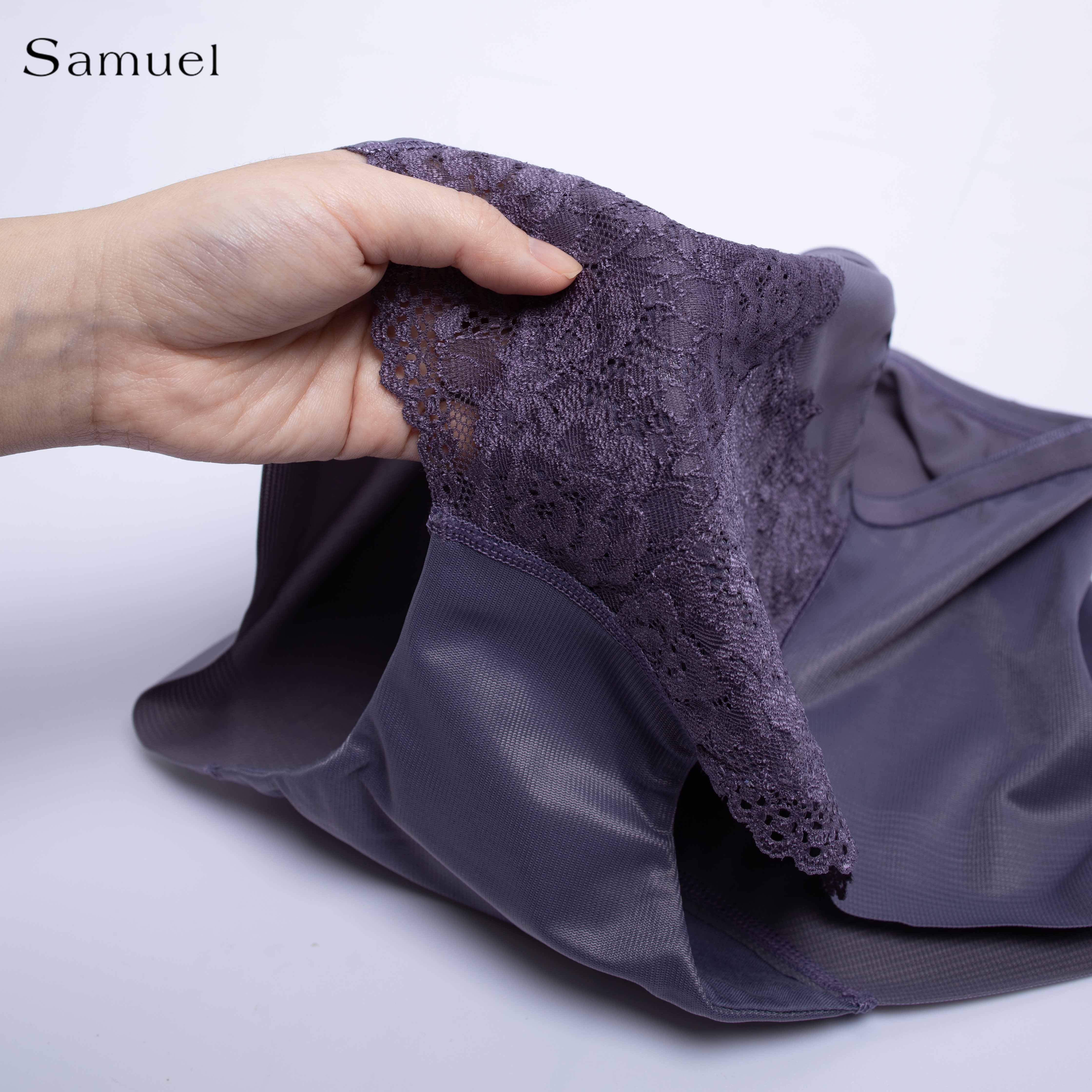 Samuel Jisoo - Quần Lót Đài Loan Cao Cấp Lưng Cao Phối Ren