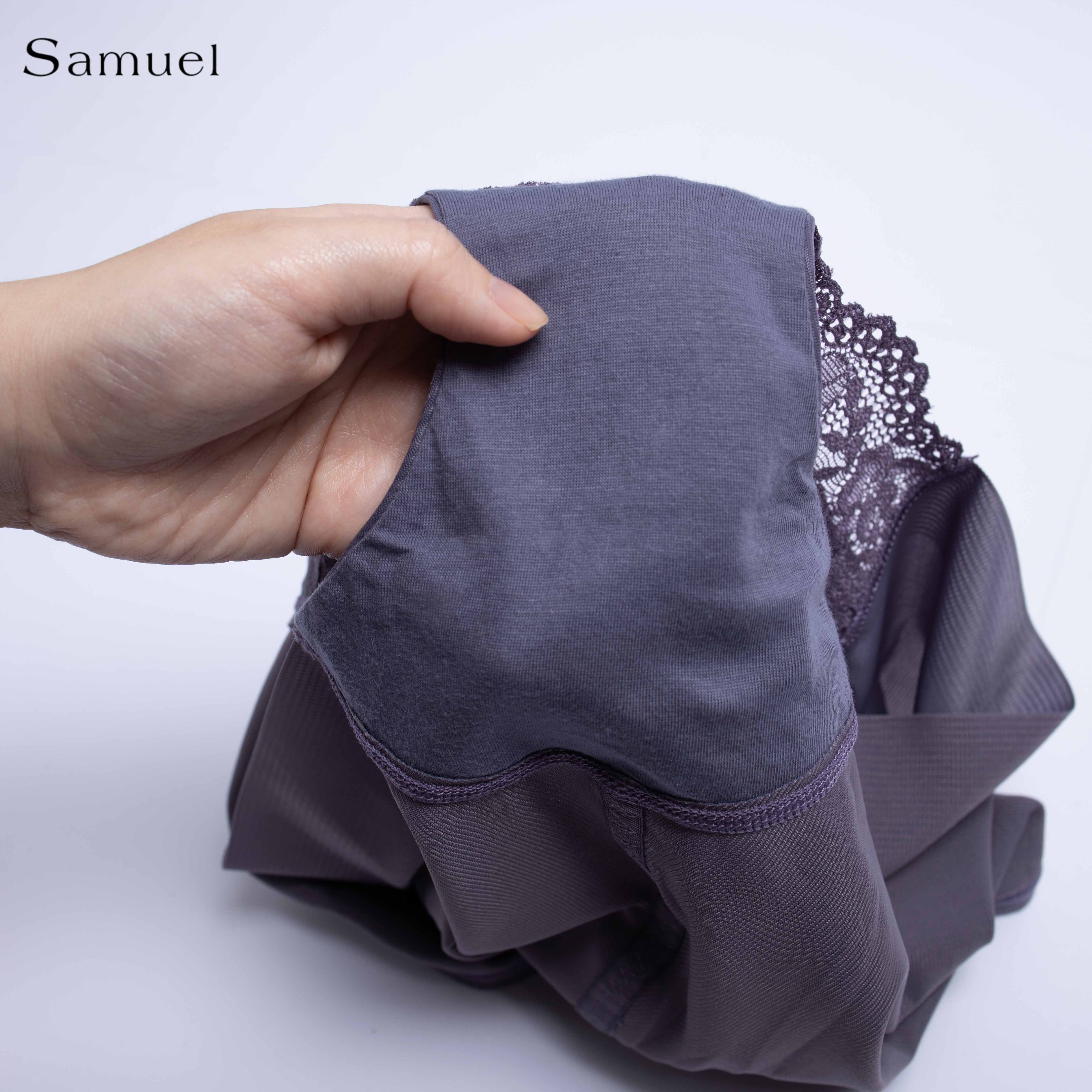 Samuel Jisoo - Quần Lót Đài Loan Cao Cấp Lưng Cao Phối Ren